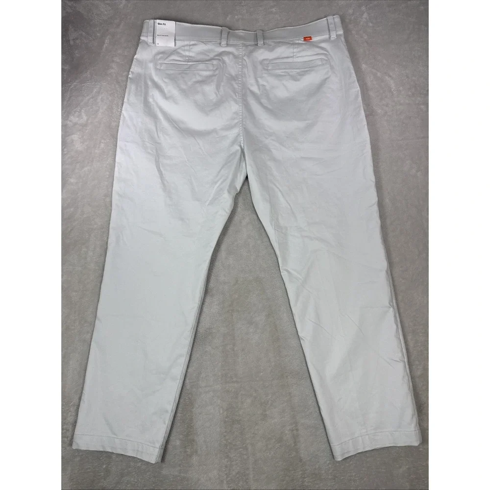 Nike Dri-FIT UV Slim-Fit Golf Chino Pants Photon Dust DA4130-025 Mens Size 40X30